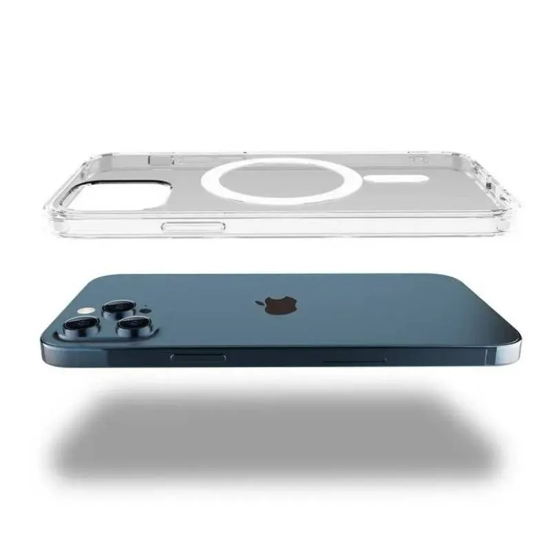 کاور گوشی گرین لاین مدل MagSafe Crystal 360 مناسب برای iphone 13 ProMax
