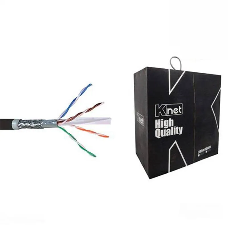 کابل شبکه Cat6 کی نت SFTP طول 305 متر