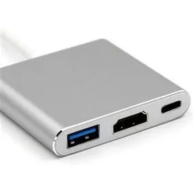 تبدیل Type-C به HDMI / USB3.0/ USB-C کی نت مدل K-COUC30HU