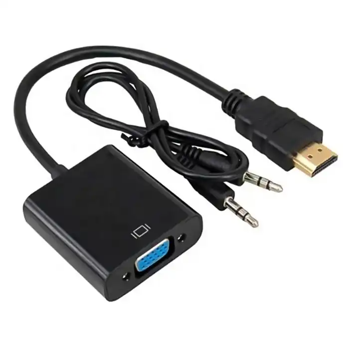 تبدیل HDMI به VGA رویال با خروجی صدا