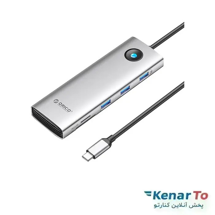 هاب 9 پورت Type-C اوریکو مدل PW11-9P