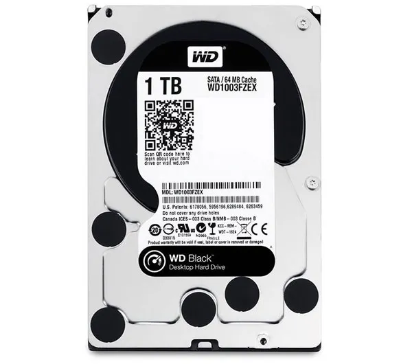 هارددیسک اینترنال وسترن دیجیتال مدل Black WD1003FZEX ظرفیت 1 ترابایت هارددیسک اینترنال وسترن دیجیتال مدل Black WD1003FZEX ظرفیت 1 ترابایت