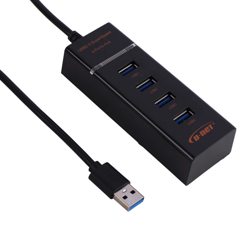 هاب 4 پورت USB2.0 دی نت مدل DT-423