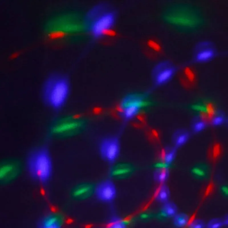 چراغ رقص نور گردان Dancing RGB LED