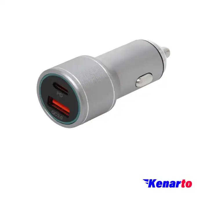 شارژر فندکی پایونیر مدل فلزی 38W