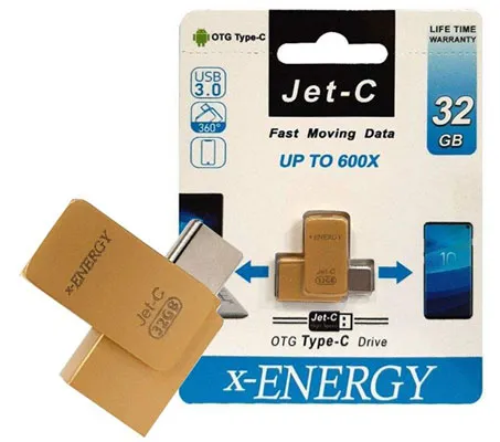 فلش مموری ایکس-انرژی مدل JET-C ظرفیت 32 گیگابایت