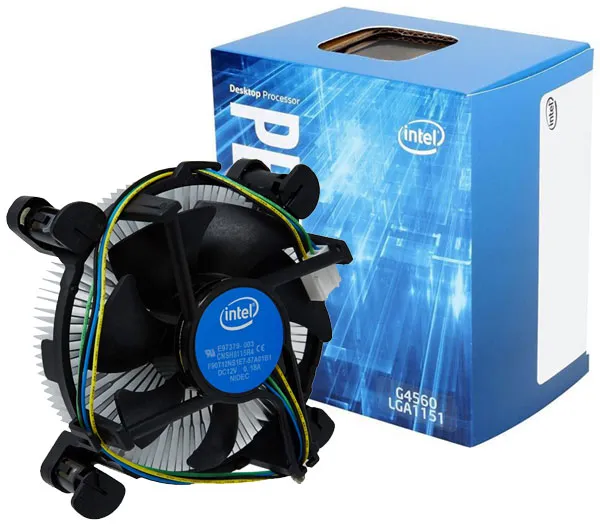 سیستم خنک کننده پردازنده اینتل مدل Pentium G4560