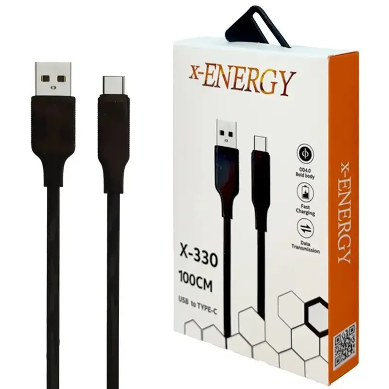 کابل تبدیل USB به Type-C ایکس انرژی مدل X-330 طول 1 متر