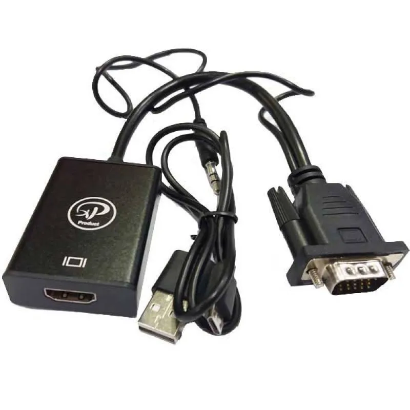 تبدیل VGA به HDMI ایکس پی-پروداکت مدل XP-T906
