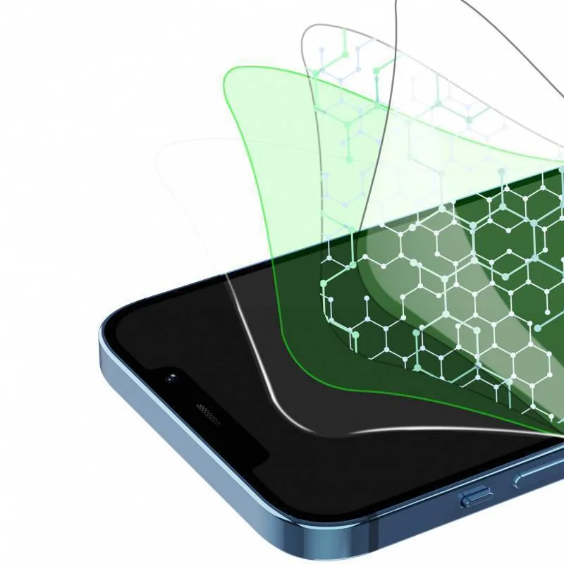محافظ صفحه نمایش موبایل گرین لاین مدل 360° Zero Sense Nano HD مناسب برای گوشی موبایل اپل Iphone 13 Pro Max