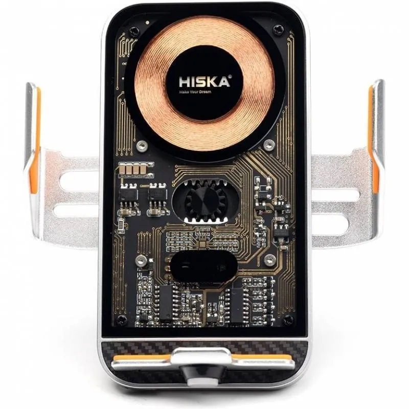 پایه نگهدارنده و شارژر بی سیم گوشی موبایل هیسکا مدل HK-2351W