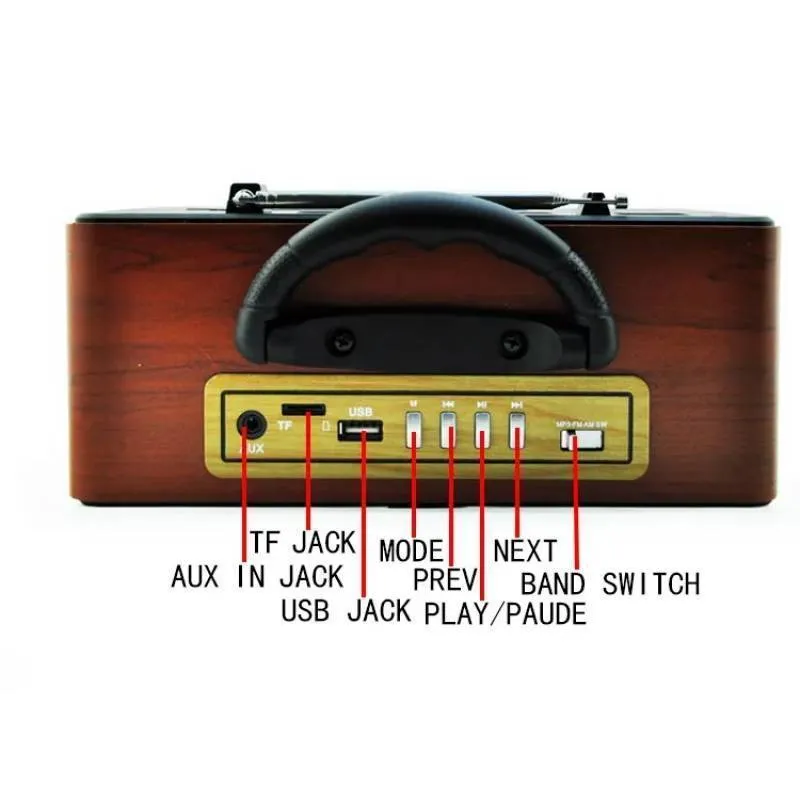 اسپیکر بلوتوثی قابل حمل یوگان مدل ‌YG-110BT