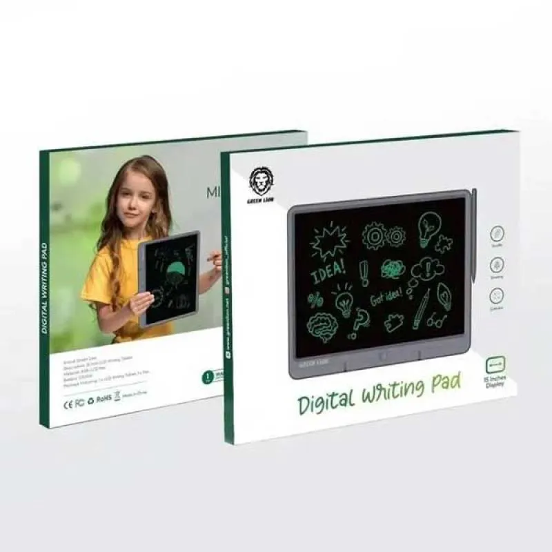 تخته هوشمند طراحی گرین لاین مدل Digital Writing Pad 15 inch