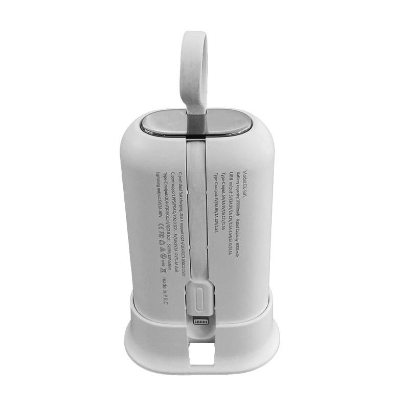 شارژر همراه میتسوشیدا KC-901 PD 12W ظرفیت 10000 میلی آمپر ساعت همراه با پنکه