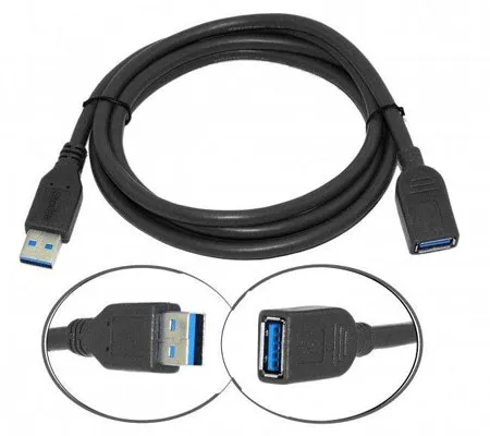 کابل افزایش طول USB 3.0 دی نت به طول 3 متر