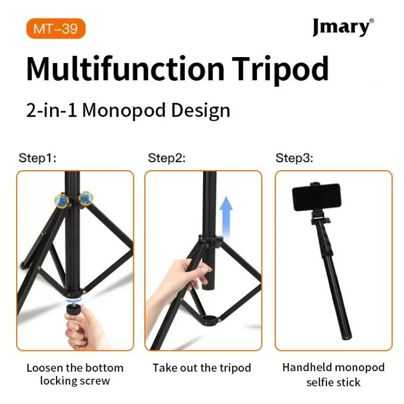 سه پایه نگهدارنده دوربین جی ماری مدل MT-39
