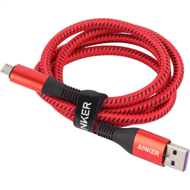 کابل تبدیل USB به MicroUSB انکر مدل AF-010 طول 1 متر