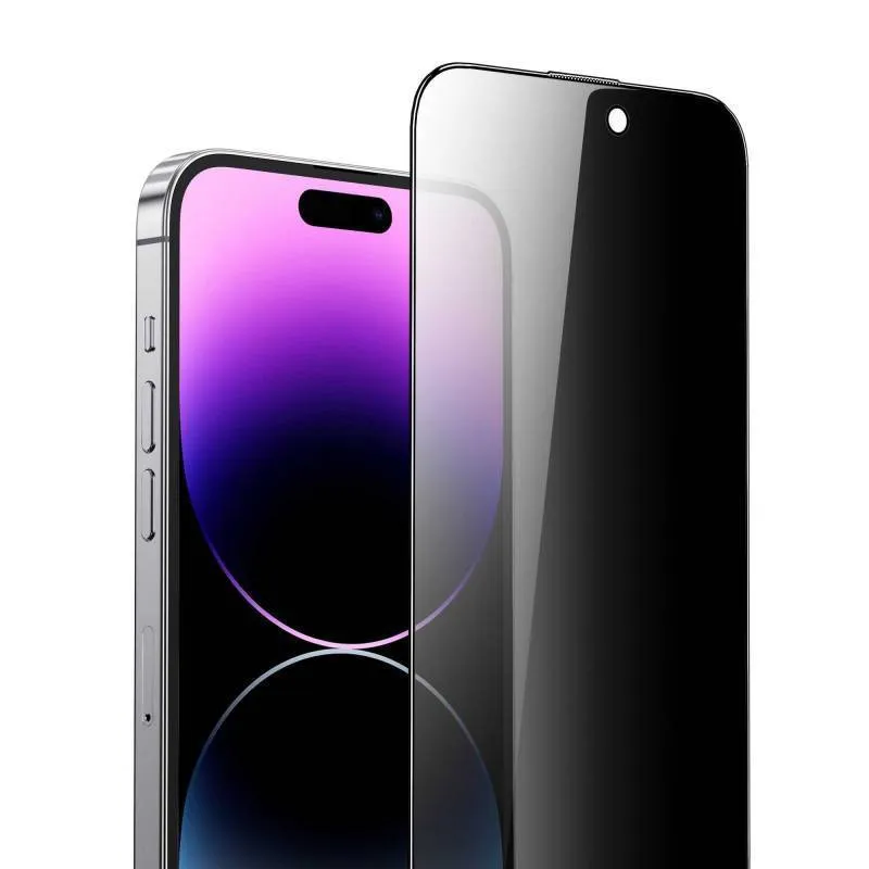 محافظ صفحه نمایش گرین لاین مدل 9H Steve Privacy مناسب برای iphone 14 Pro