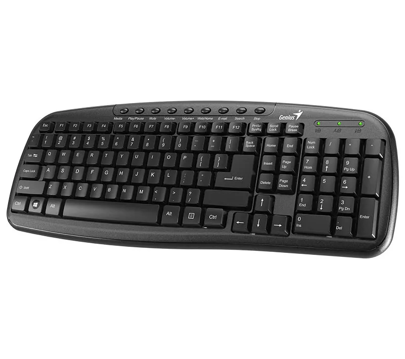 کیبورد جنیوس مدل KB-M225C همراه با حروف فارسی