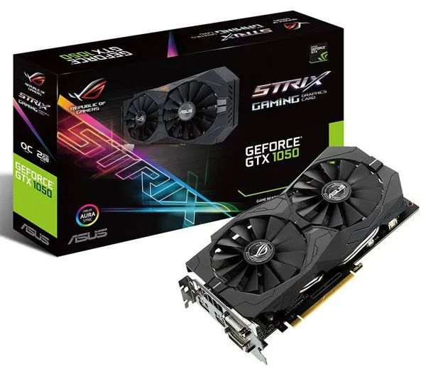 کارت گرافیک ایسوس مدل ROG STRIX-GTX1050-O2G-GAMING