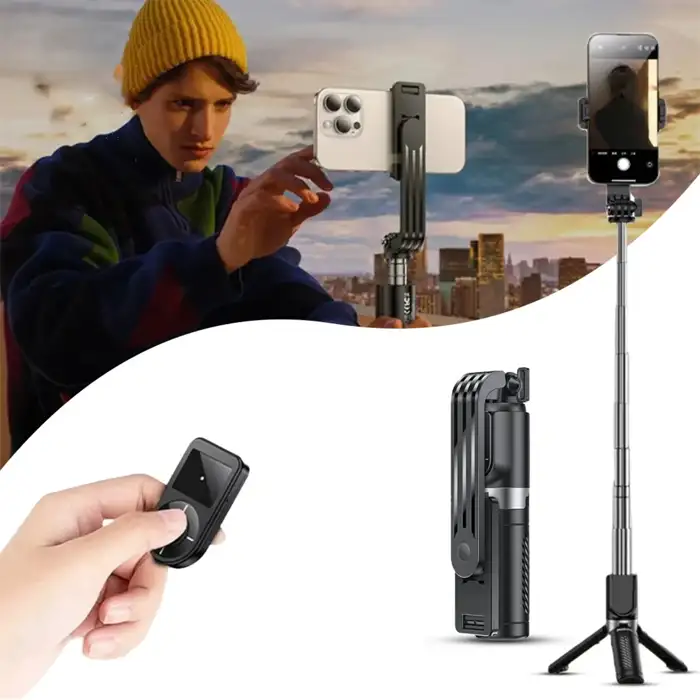 پایه مونوپاد و سه پایه نگهدارنده گوشی موبایل یسیدو مدل SF22