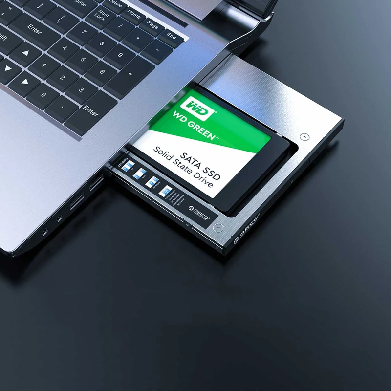 براکت SSD و هارد لپ تاپ سایز 9.5mm مدل  M95SS-VS