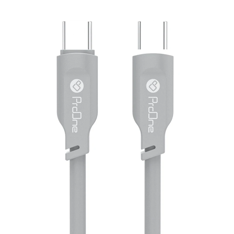 کابل تبدیل Type-C PD به Type-C پرووان مدل PCC142 100W طول 1.2 متر