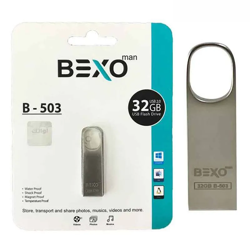 فلش مموری بکسو مدل B-503 ظرفیت 32 گیگابایت
