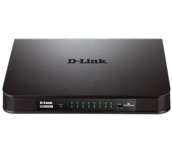 سوییچ 16 پورت غیرمدیریتی دی-لینک مدل DGS-1016A