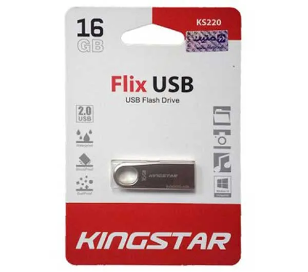فلش مموری کینگ‌ استار مدل KS220 Flix ظرفیت 16 گیگابایت