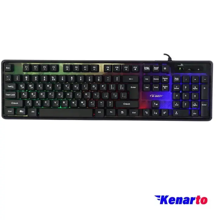 کیبورد مخصوص بازی دی نت مدل DT-997 RGB مکانیکال