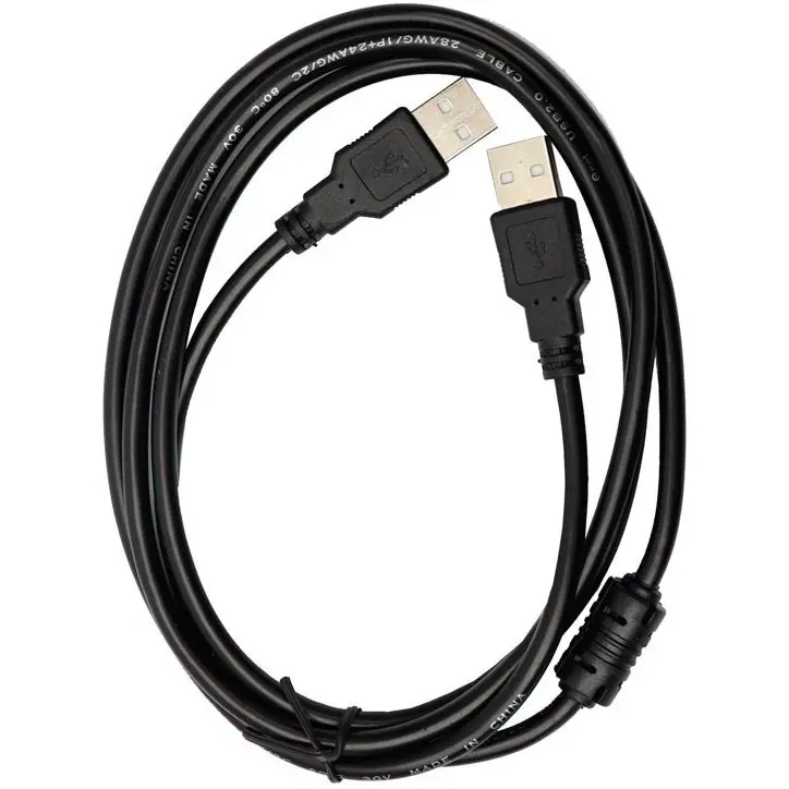 کابل لینک USB شیلددار طول 1.5 متر مشکی