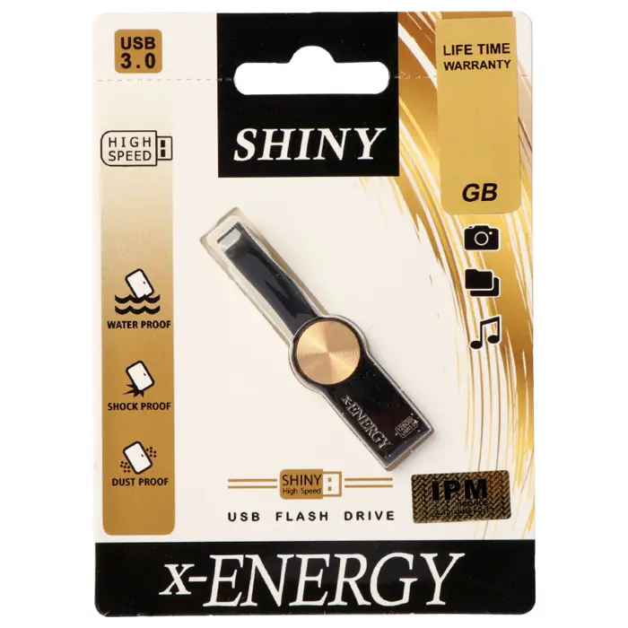 فلش مموری ایکس انرژی مدل SHINY USB3.0 ظرفیت 32 گیگابایت