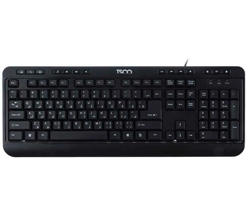 کیبورد و ماوس تسکو مدل TKM 8052 با حروف فارسی