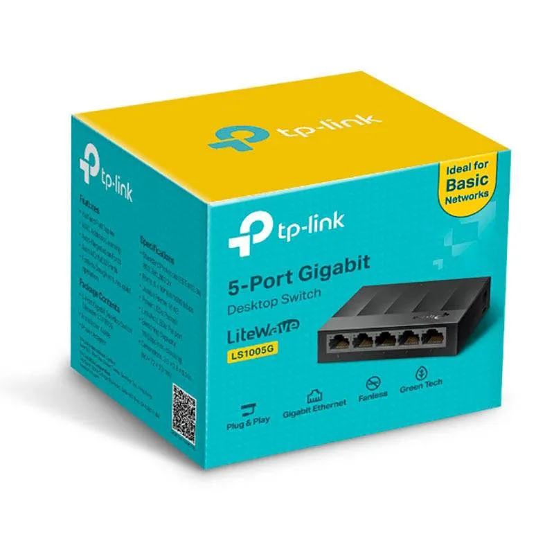سوییچ 5 پورت تی پی-لینک مدل LS1005G