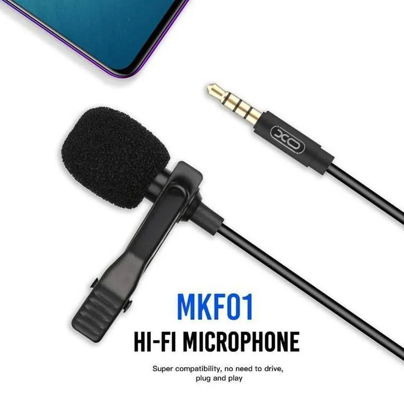 میکروفون یقه ای ایکس او مدل MKF01