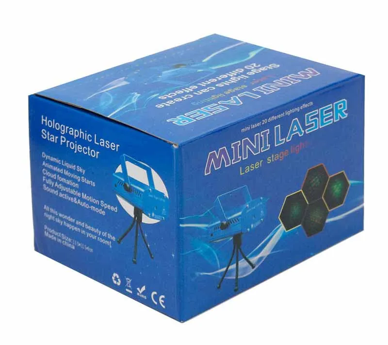 لیزر رقص نور Mini Laser Stage Lighting YB-6903