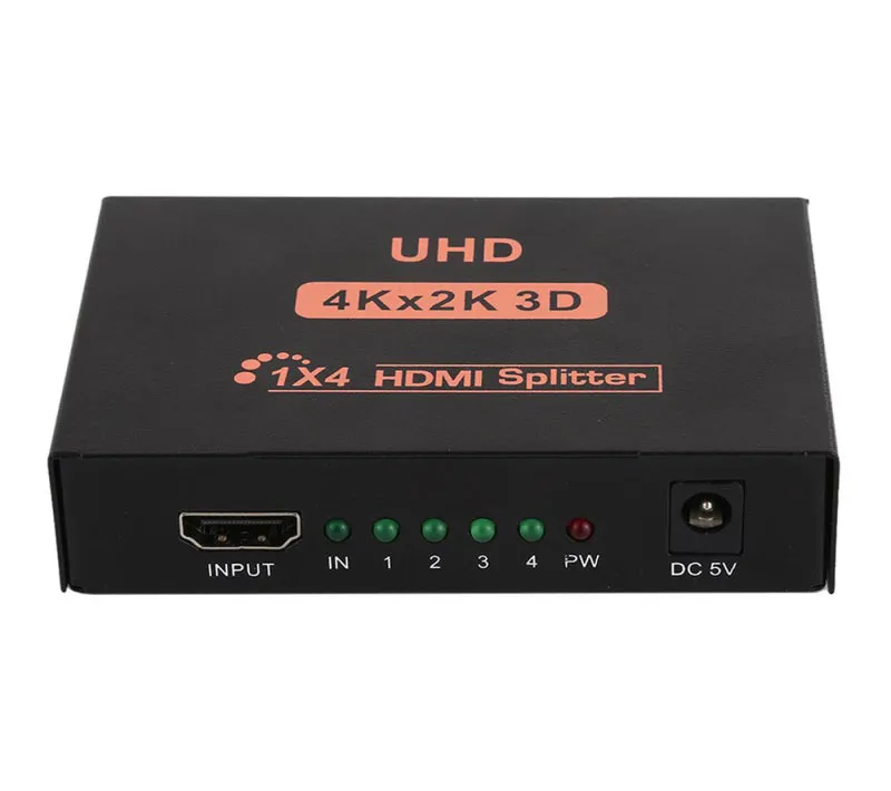 اسپلیتر 1 به 4 HDMI مدل UHD-HTS 4K