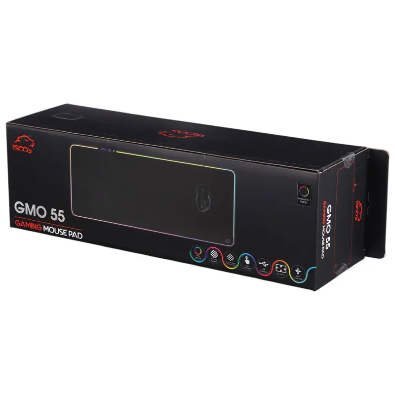 ماوس پد مخصوص بازی تسکو مدل GMO55 40*90 RGB