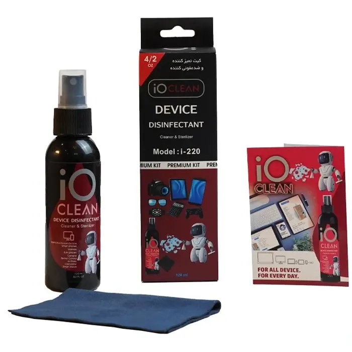 کیت تمیز کننده ال سی دی iO Clean مدل I-220