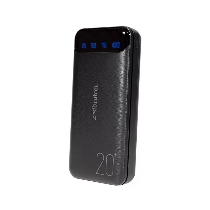 شارژر همراه سیبراتون مدل S-PB217 ظرفیت 20000 میلی آمپرساعت همراه با کابل Micro USB