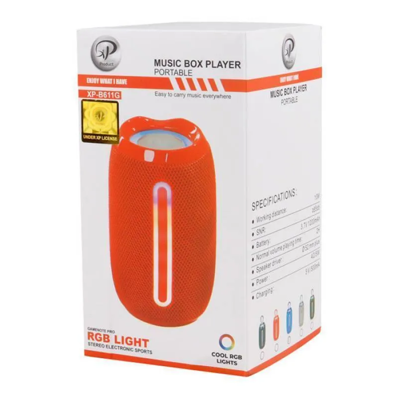 اسپیکر بلوتوثی قابل حمل ایکس پی پروداکت مدل XP-B611G