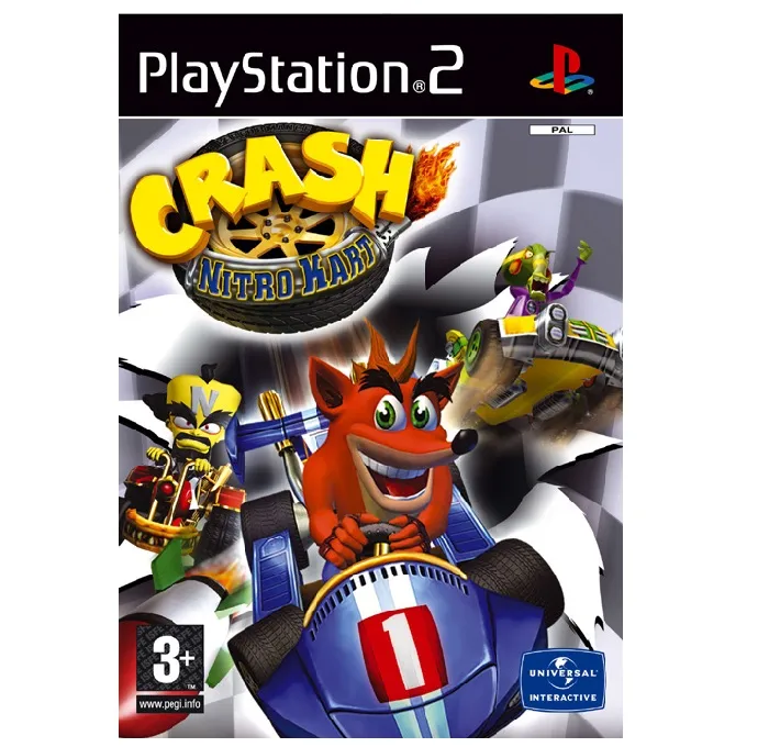 بازی Crash Nitro Kart پلی استیشن 2