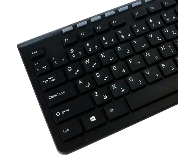 کیبورد وریتی مدل V-KB6119 با حروف فارسی