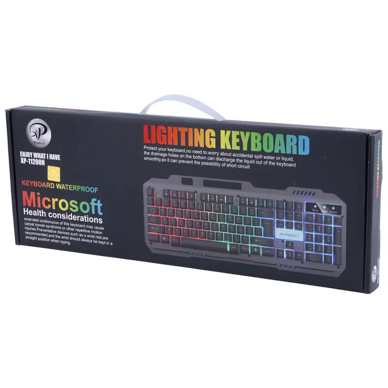 کیبورد مخصوص بازی ایکس پی پروداکت مدل XP-11200
