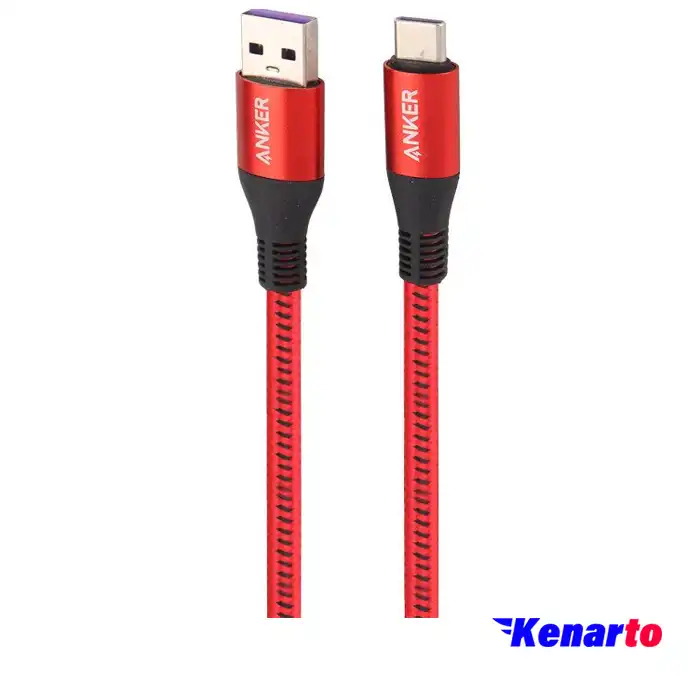 کابل تبدیل USB به Type-C انکر مدل AF-012 طول 1 متر