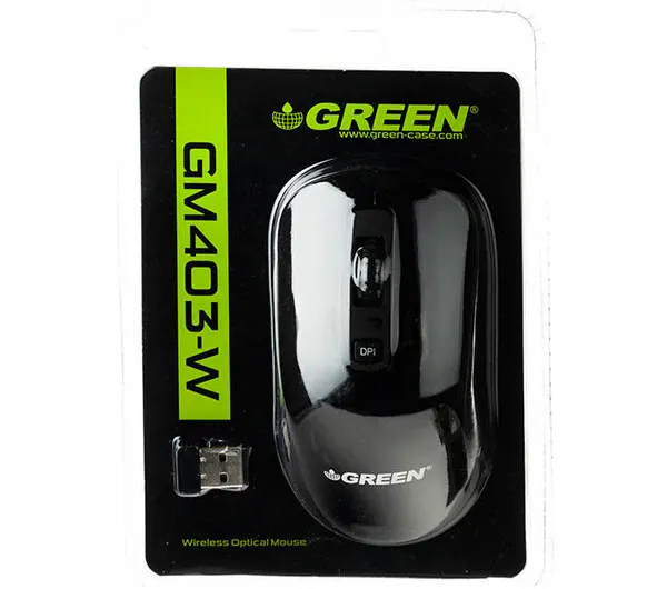 ماوس بی سیم گرین مدل GM403W