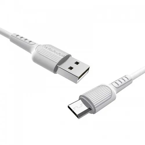 کابل تبدیل USB به microUSB بروفون مدل BX16 طول 1 متر