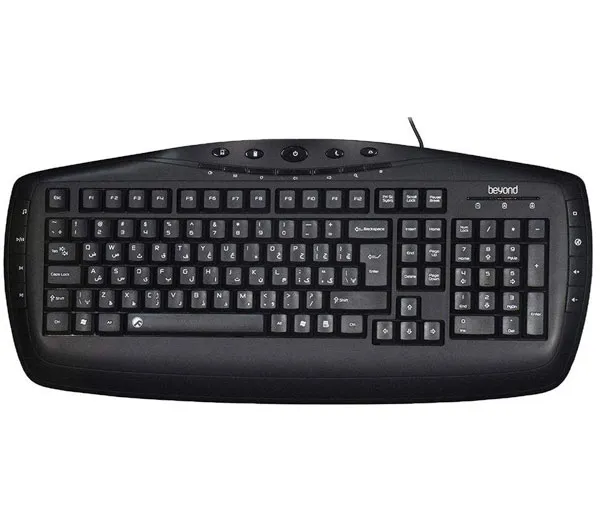 کیبورد بیاند مدل BK-6161 با حروف فارسی