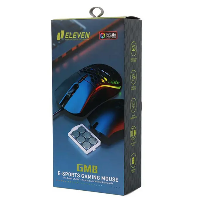 ماوس مخصوص بازی ایلون مدل GM8 RGB